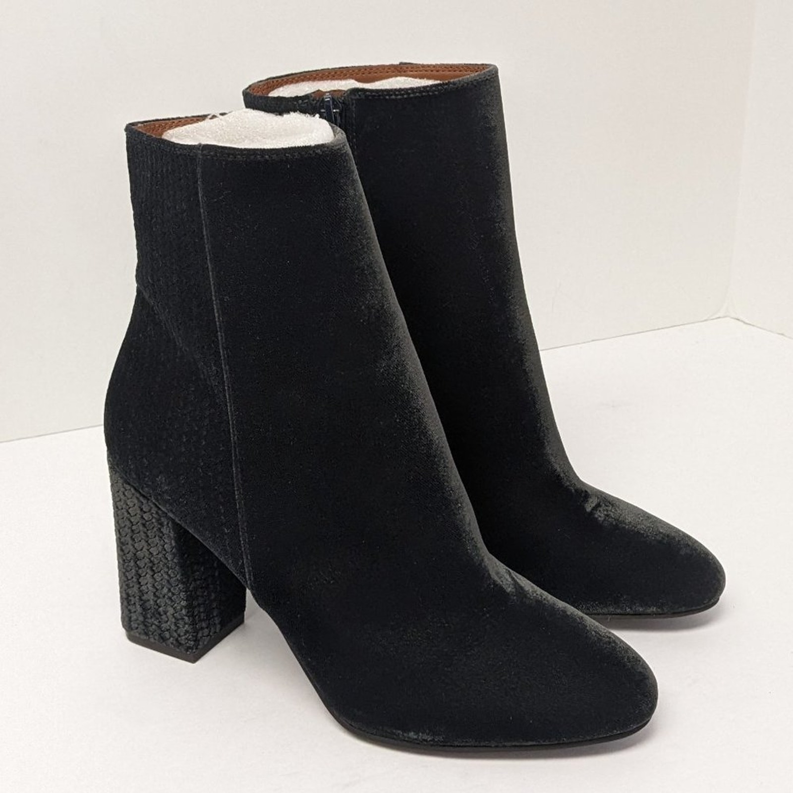 Lucky Brand Wesson Ankle Boot Storm Velvet Womens 95 M